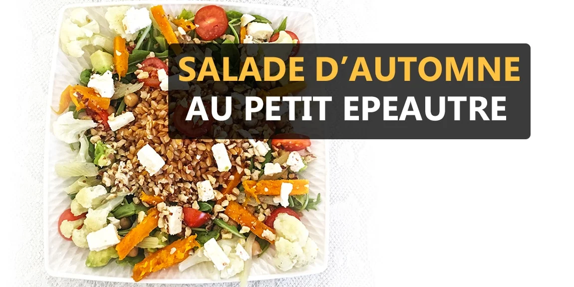 salade d'automne au petit épeautre